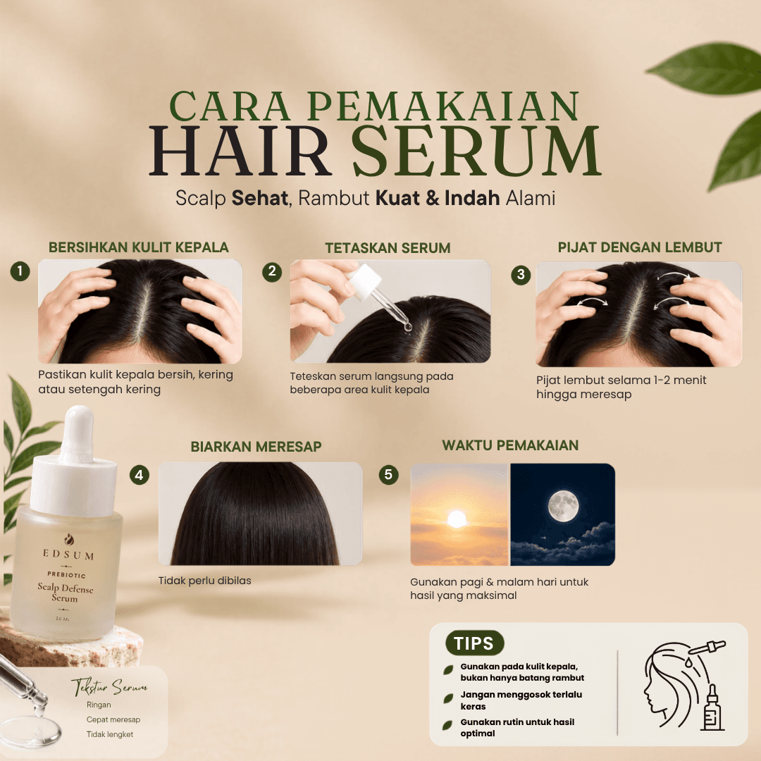 EDSUM Prebiotic Scalp Defense Serum 30 mL - foto 7