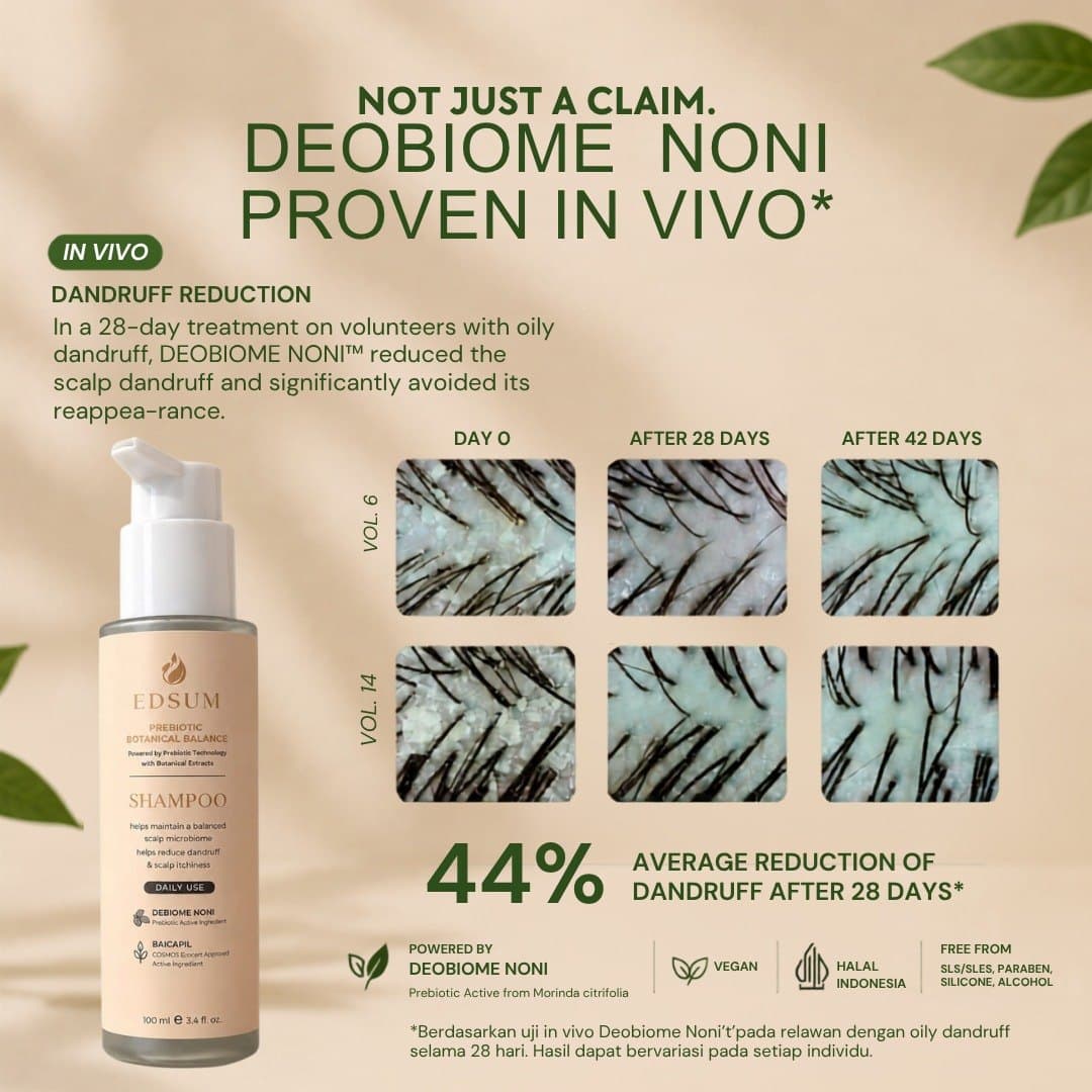 EDSUM Prebiotic Botanical Balance Shampoo 100 mL 100 mL - foto 4